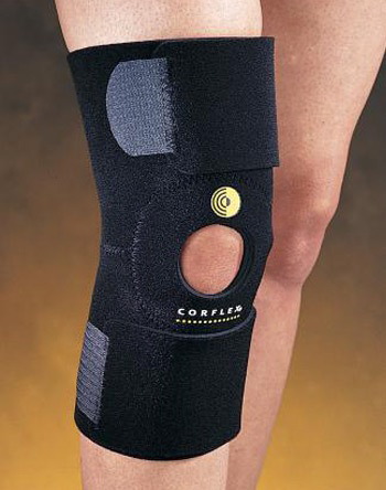 Universell einsetzbare Kniebandage